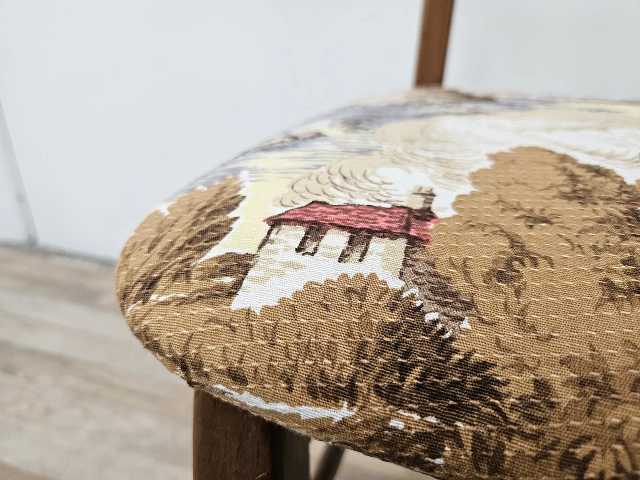 Teak chair Scandinavian, 70s 8