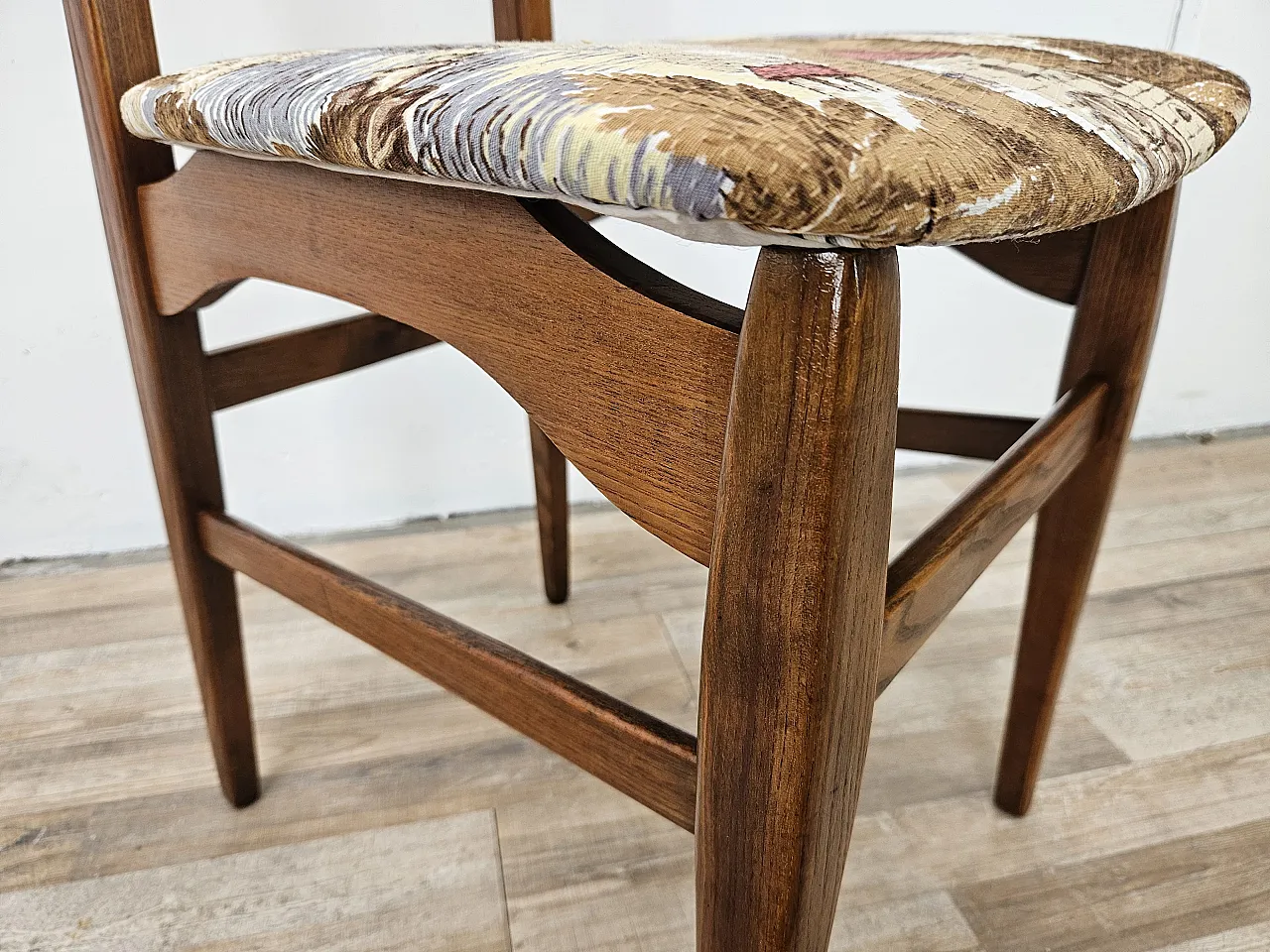 Teak chair Scandinavian, 70s 9