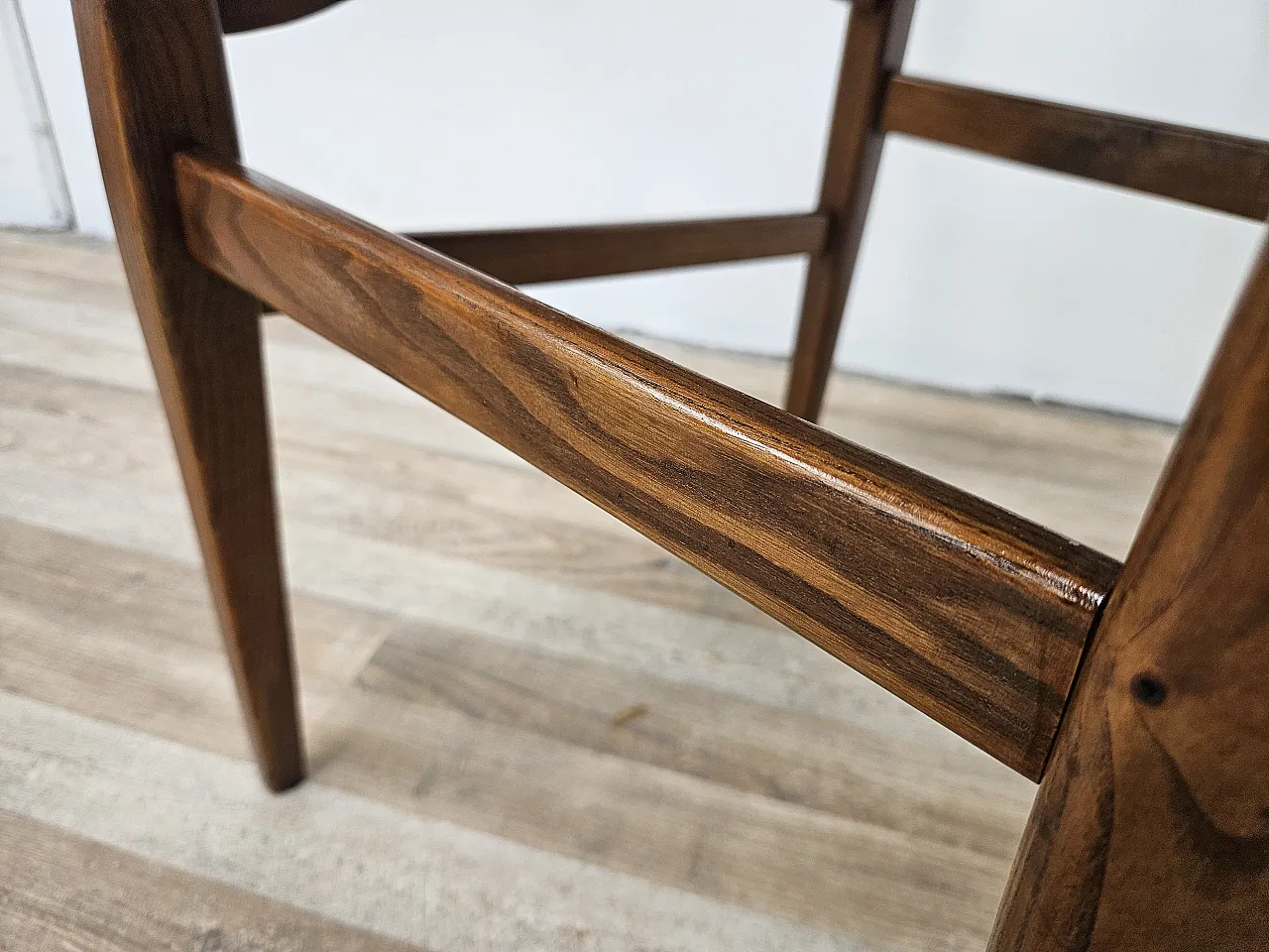 Teak chair Scandinavian, 70s 11