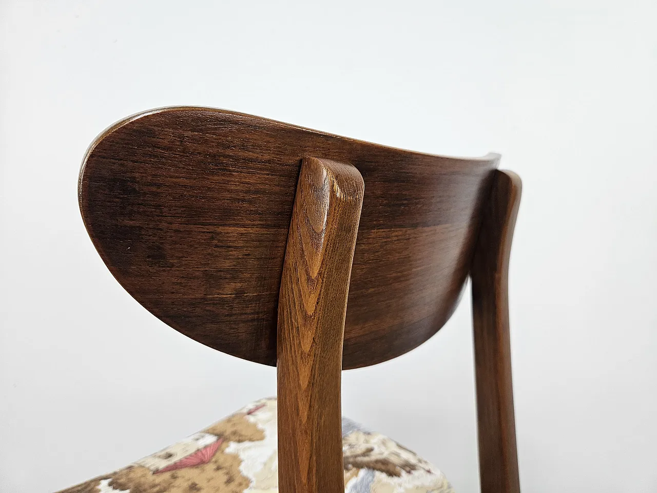 Teak chair Scandinavian, 70s 12
