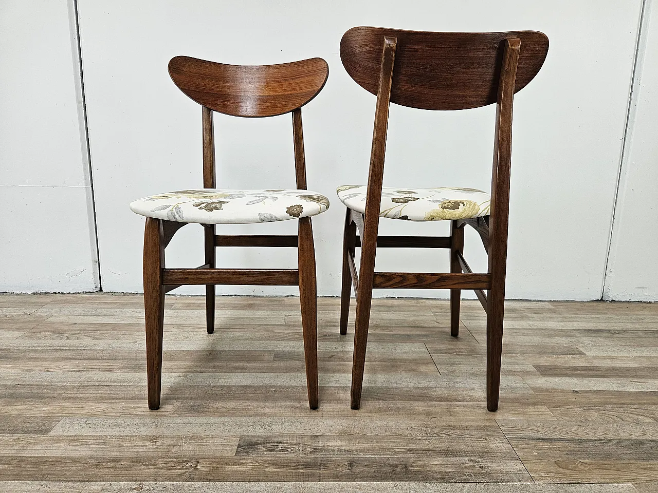 Chairs for dining room teak Scandinavian, 70s 3