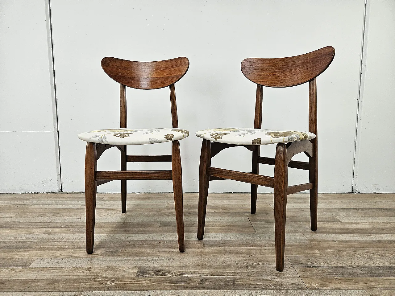 Chairs for dining room teak Scandinavian, 70s 5