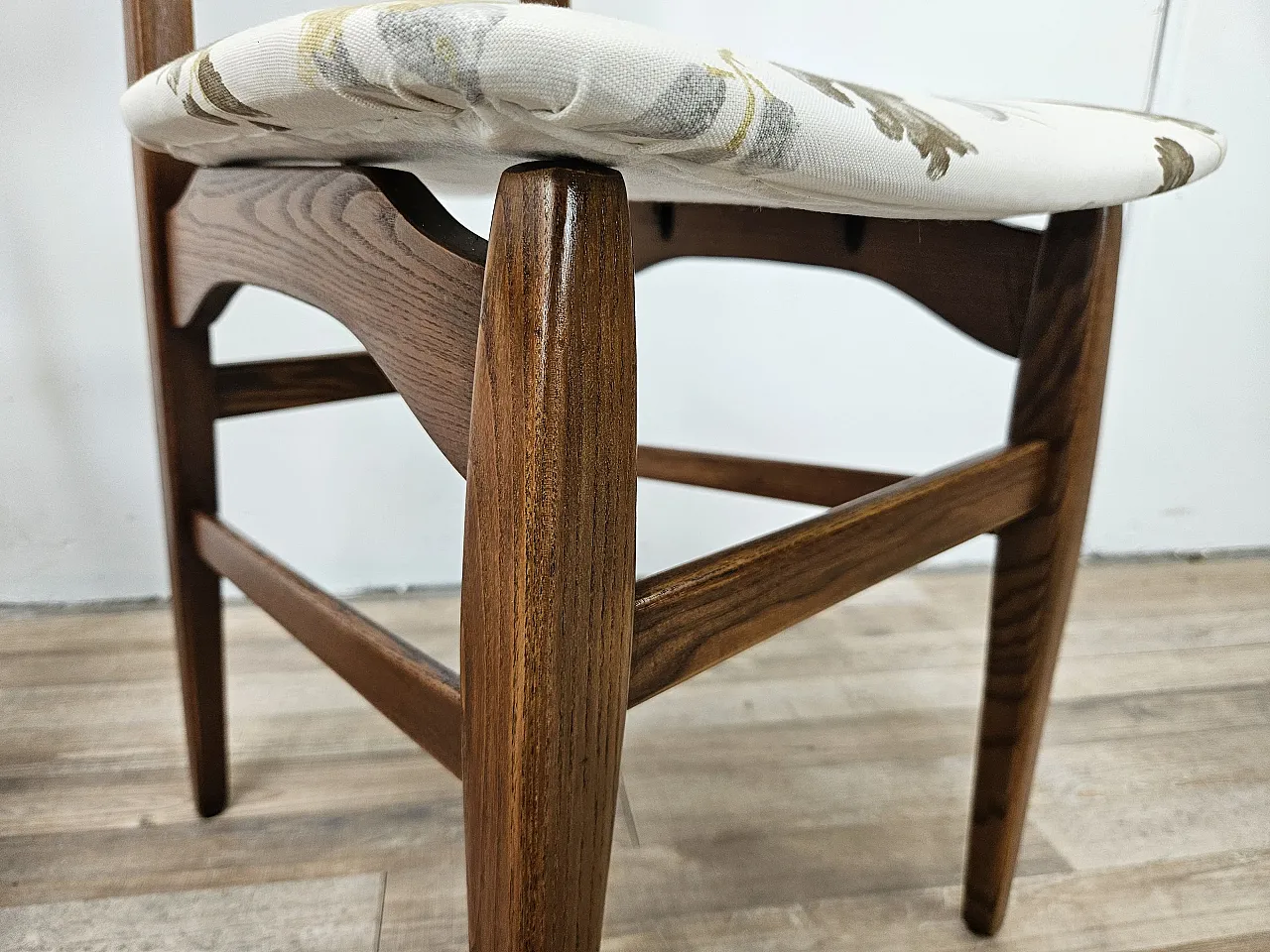 Chairs for dining room teak Scandinavian, 70s 14