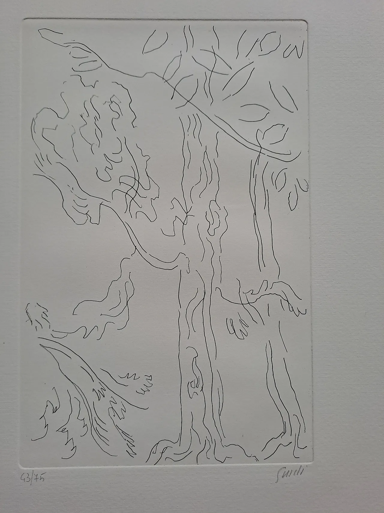 10 Acqueforti d'artista, numerate, '900 5