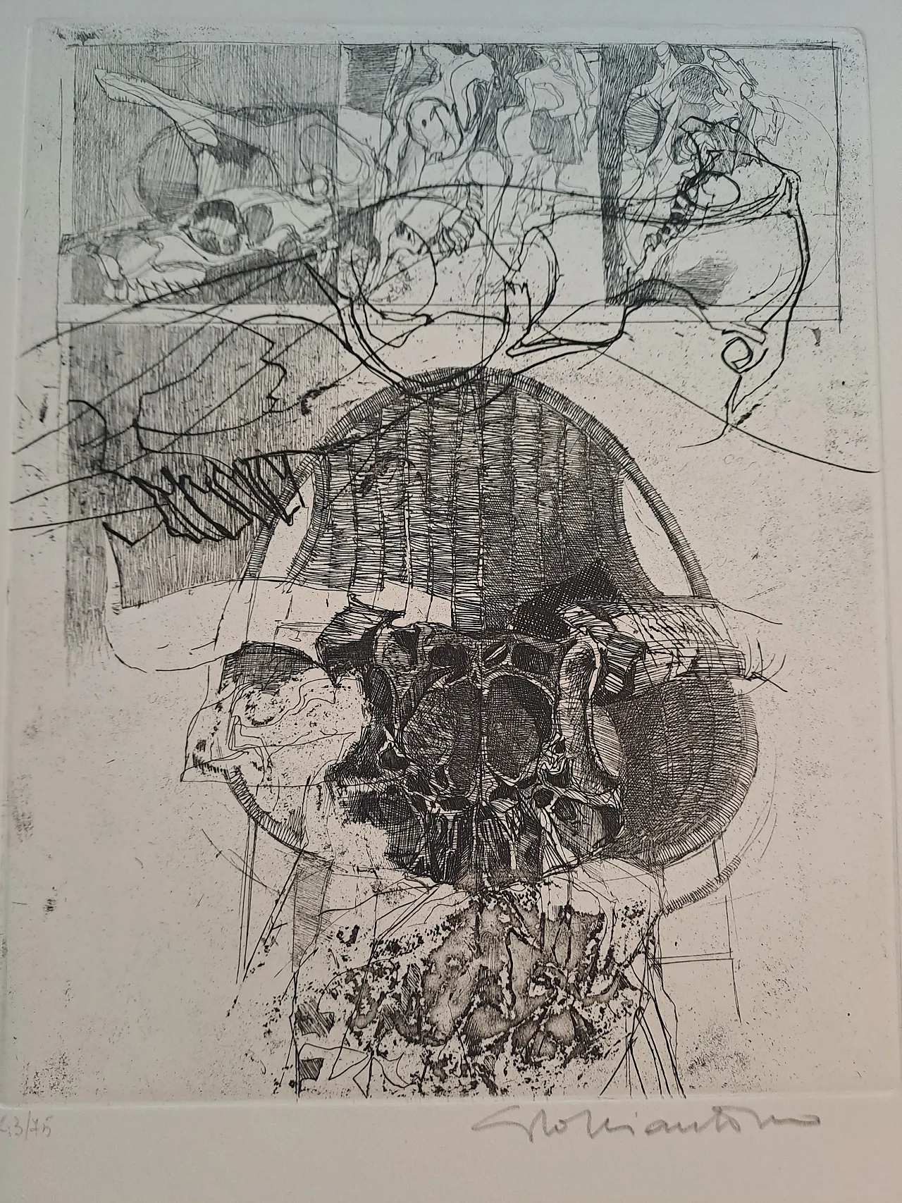 10 Acqueforti d'artista, numerate, '900 8