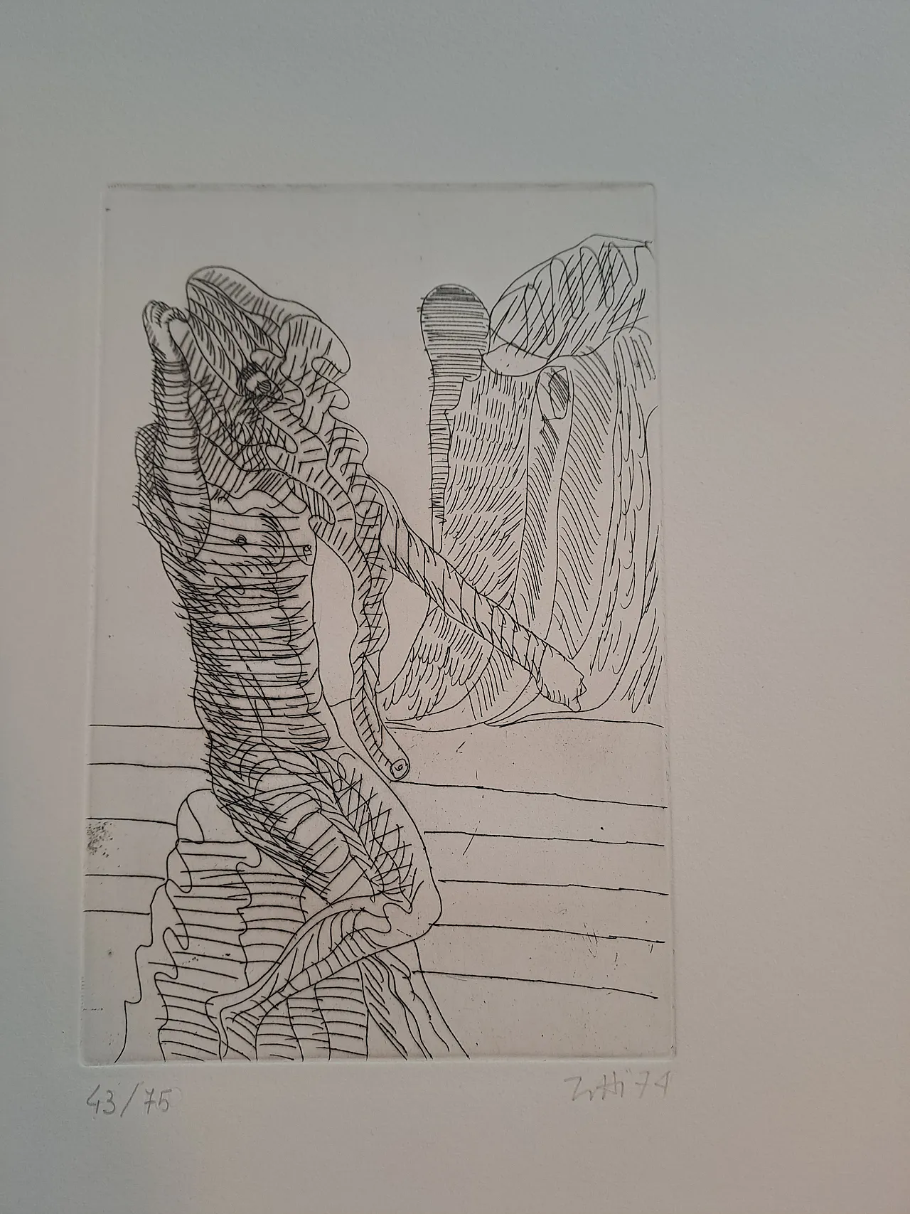 10 Acqueforti d'artista, numerate, '900 10