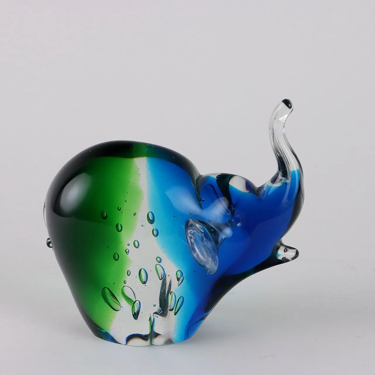 Coppia di sculture in vetro di Murano, anni '60 6