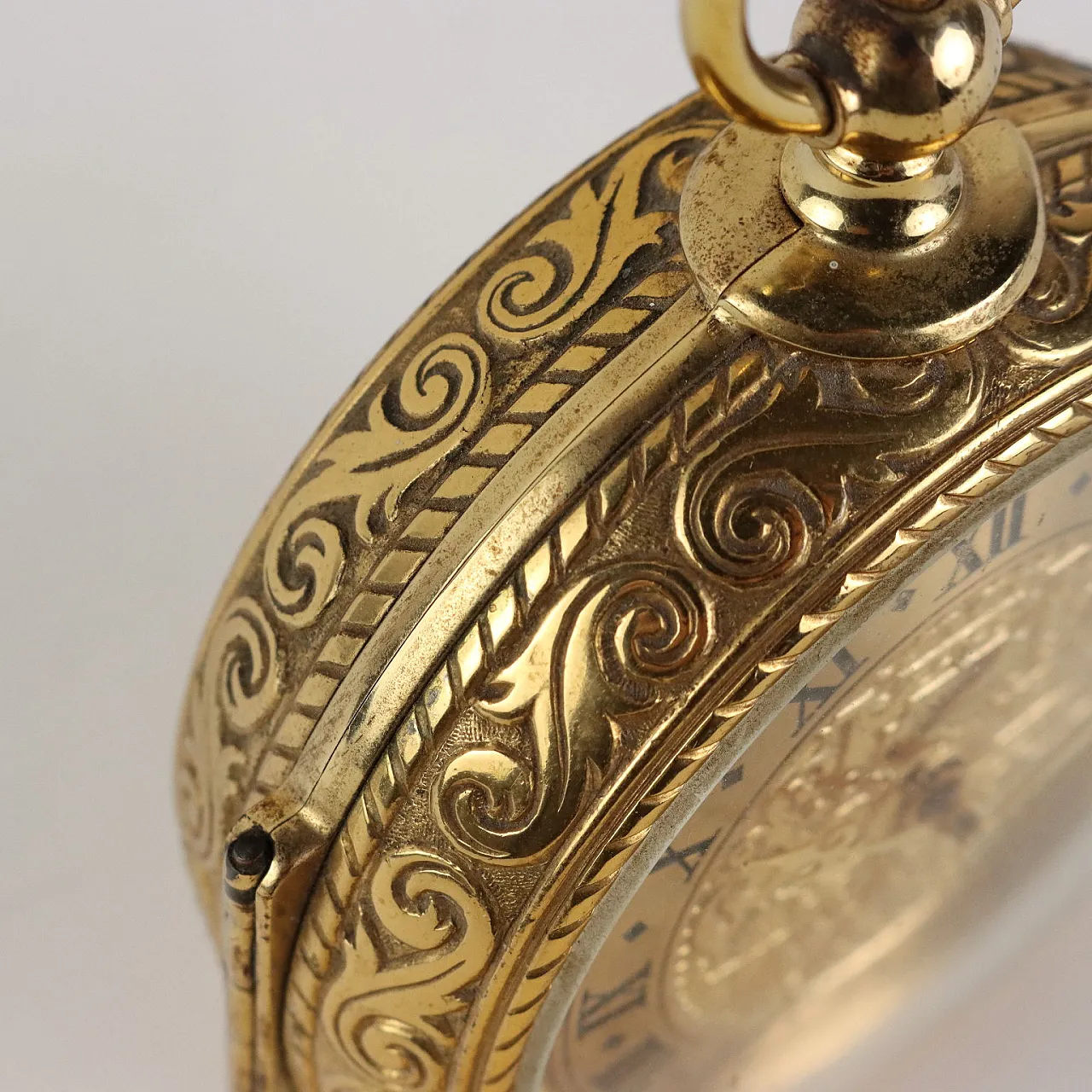 Imhof Trianon 15 Jewels Table Alarm Clock, 19th century 5