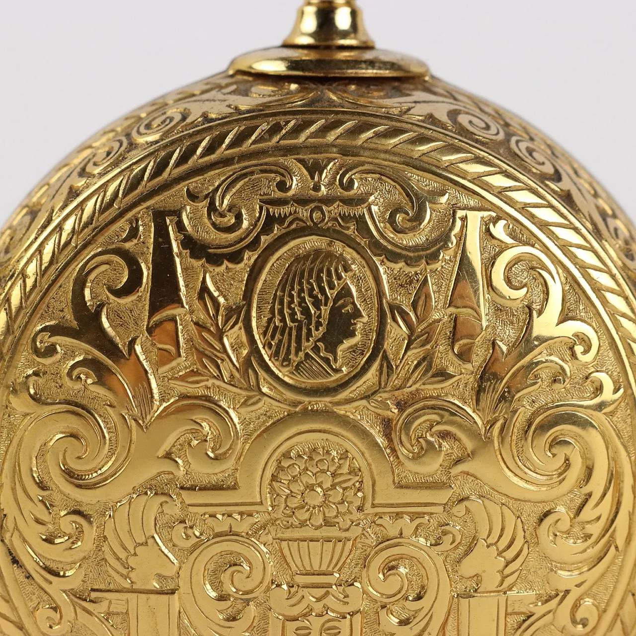 Imhof Trianon 15 Jewels Table Alarm Clock, 19th century 8