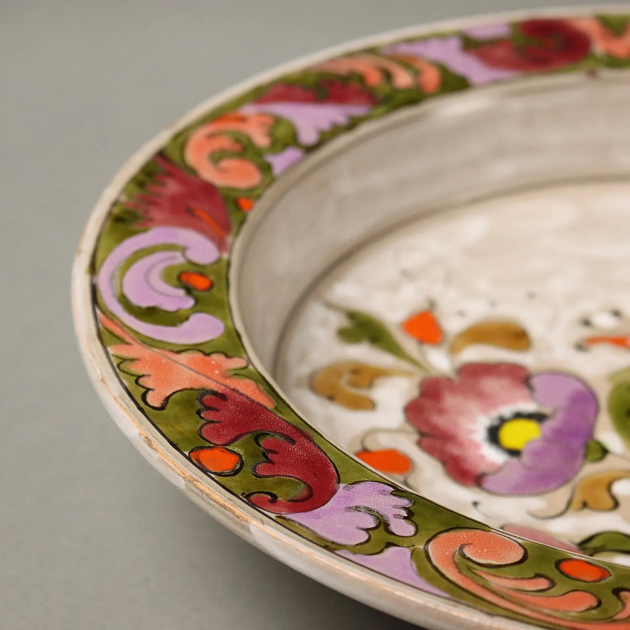 Group of Antique Bowls Man. Schiavon Ceramic Italy XX Century 6