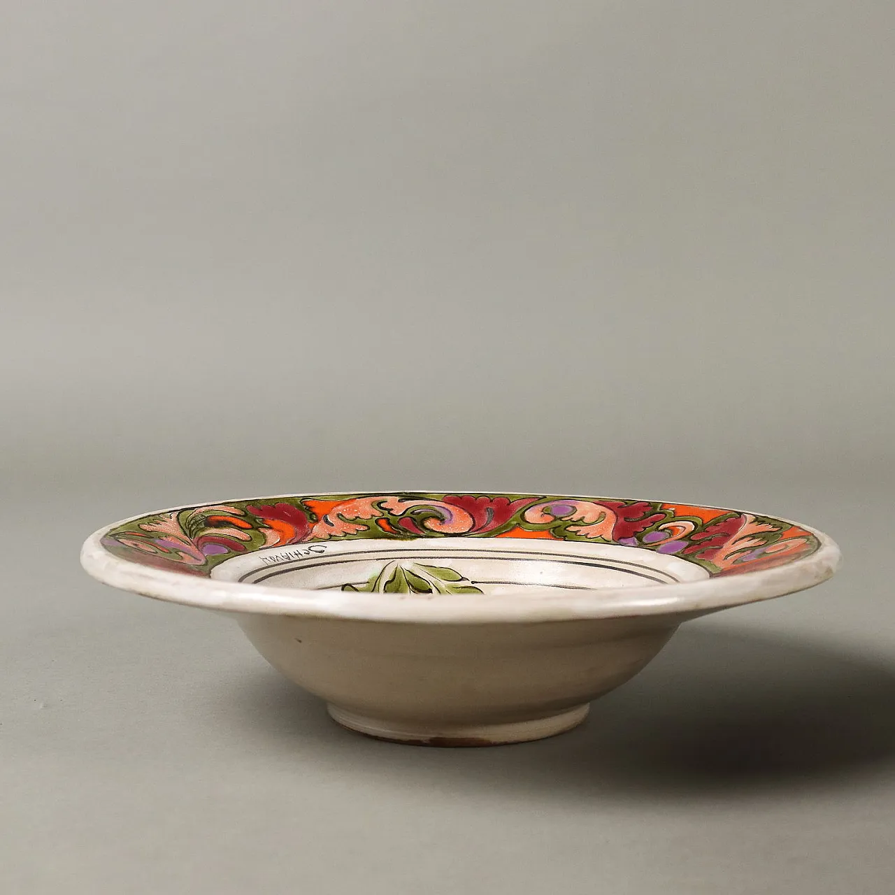 Group of Antique Bowls Man. Schiavon Ceramic Italy XX Century 7