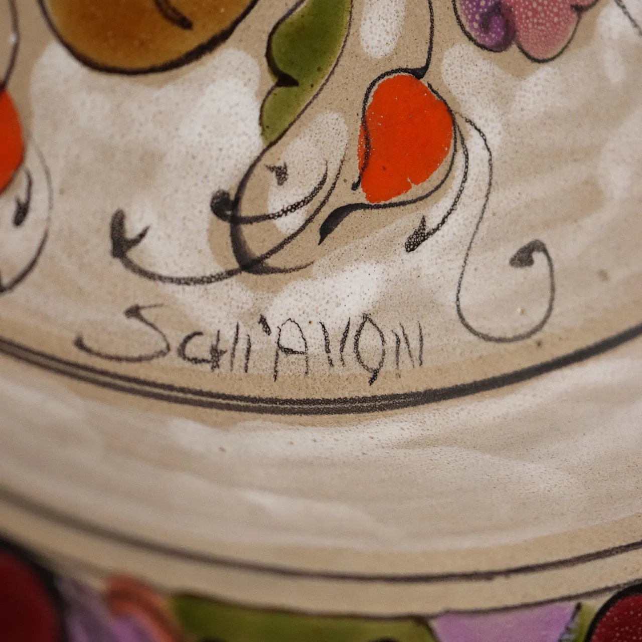 Group of Antique Bowls Man. Schiavon Ceramic Italy XX Century 9