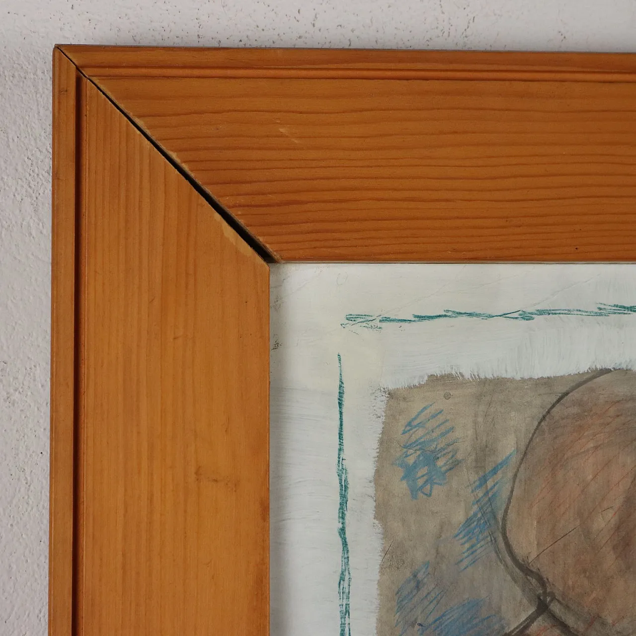 F. M. Liberatore, Figura femminile, tecnica mista su carta, 1977 7