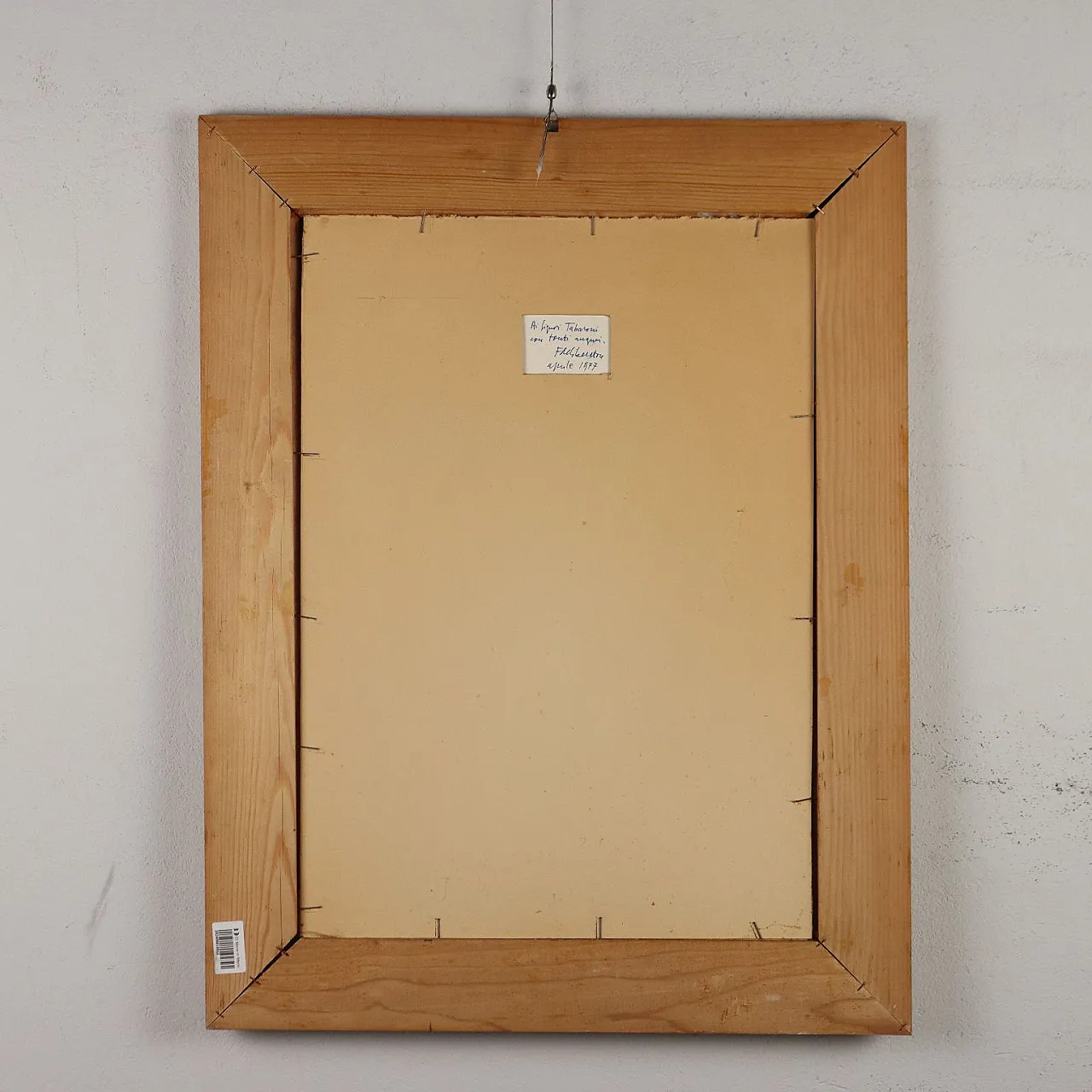 F. M. Liberatore, Figura femminile, tecnica mista su carta, 1977 8