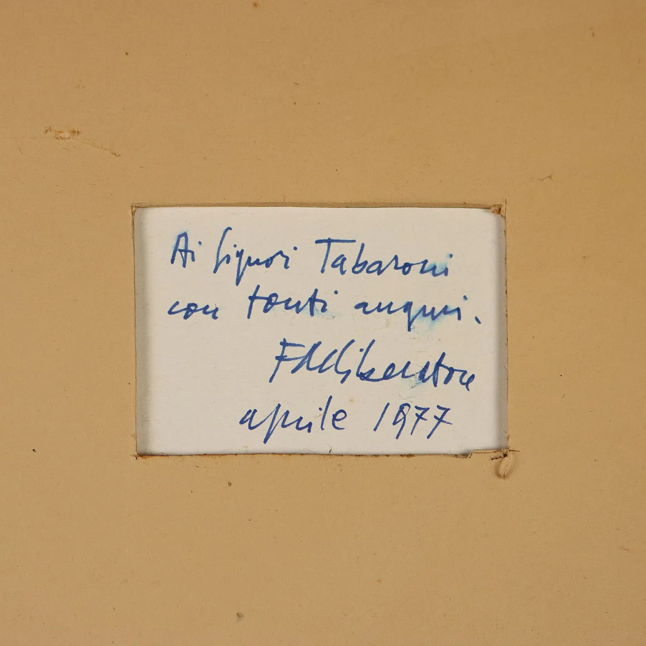 F. M. Liberatore, Figura femminile, tecnica mista su carta, 1977 9