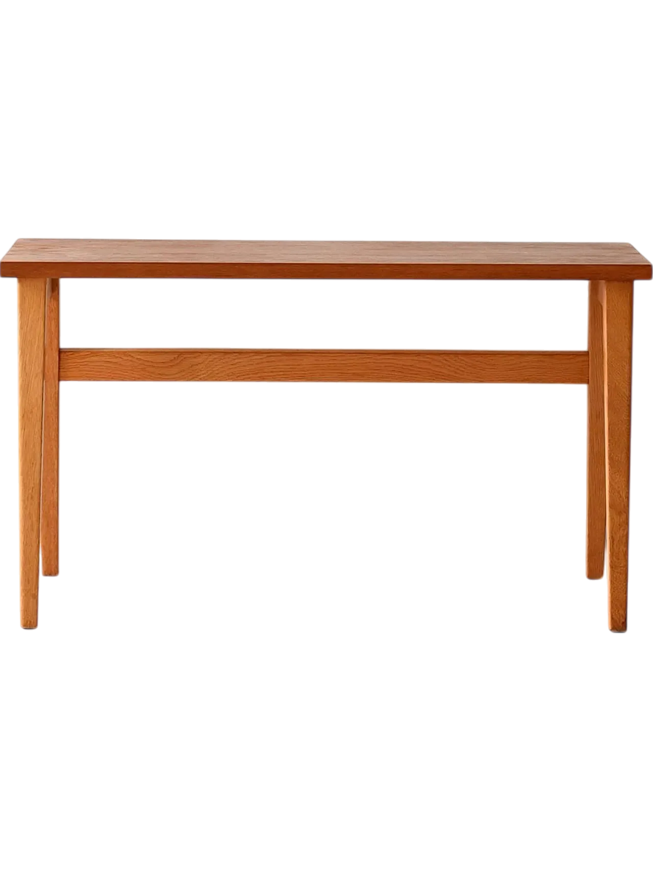 Tavolino scandinavo anni ’60 in teak e rovere 8