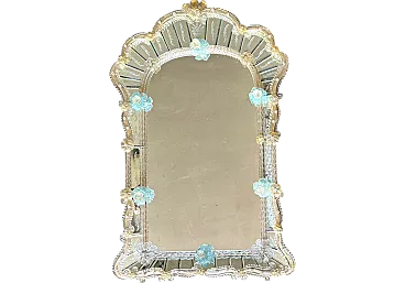 Venetian Murano Art Mirror, 1950s