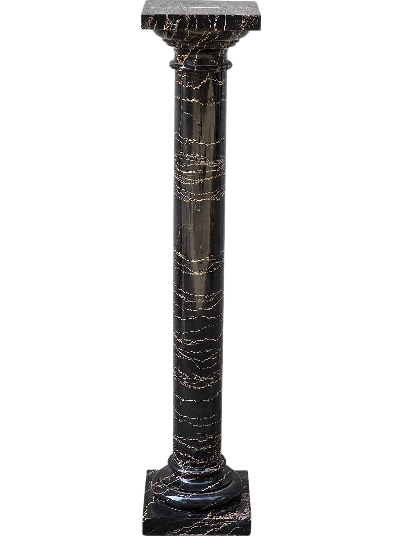 Colonna in Marmo nero primi '900 6
