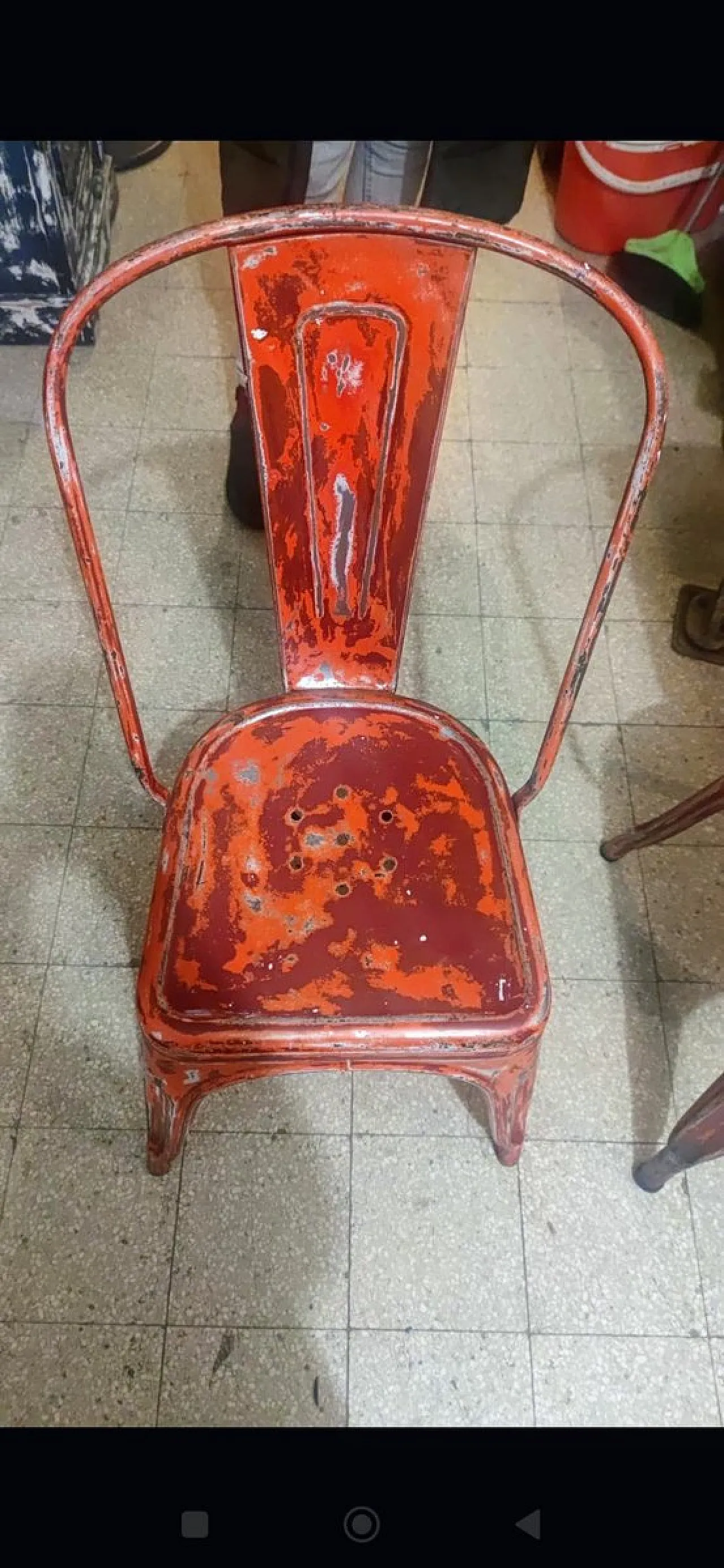 Sedia di Xavier Pauchard per Tolix, anni '50 2