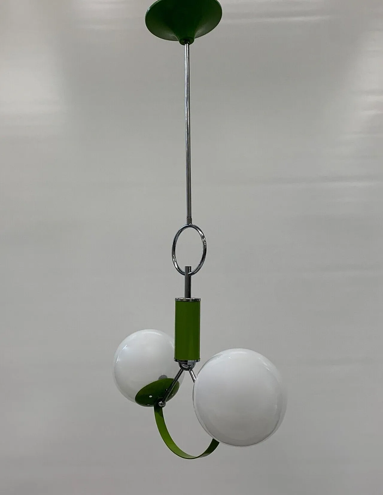 Lampadario a sospensione attribuito a Stilnovo, anni '70 2