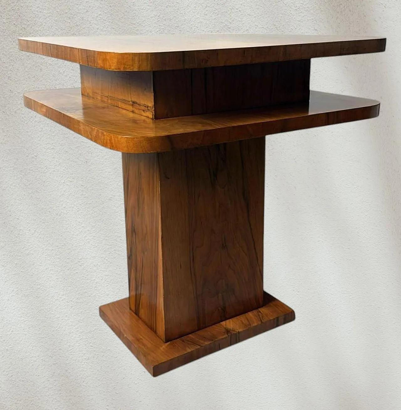 French Art Deco Square Occasional Table, 1930s 6