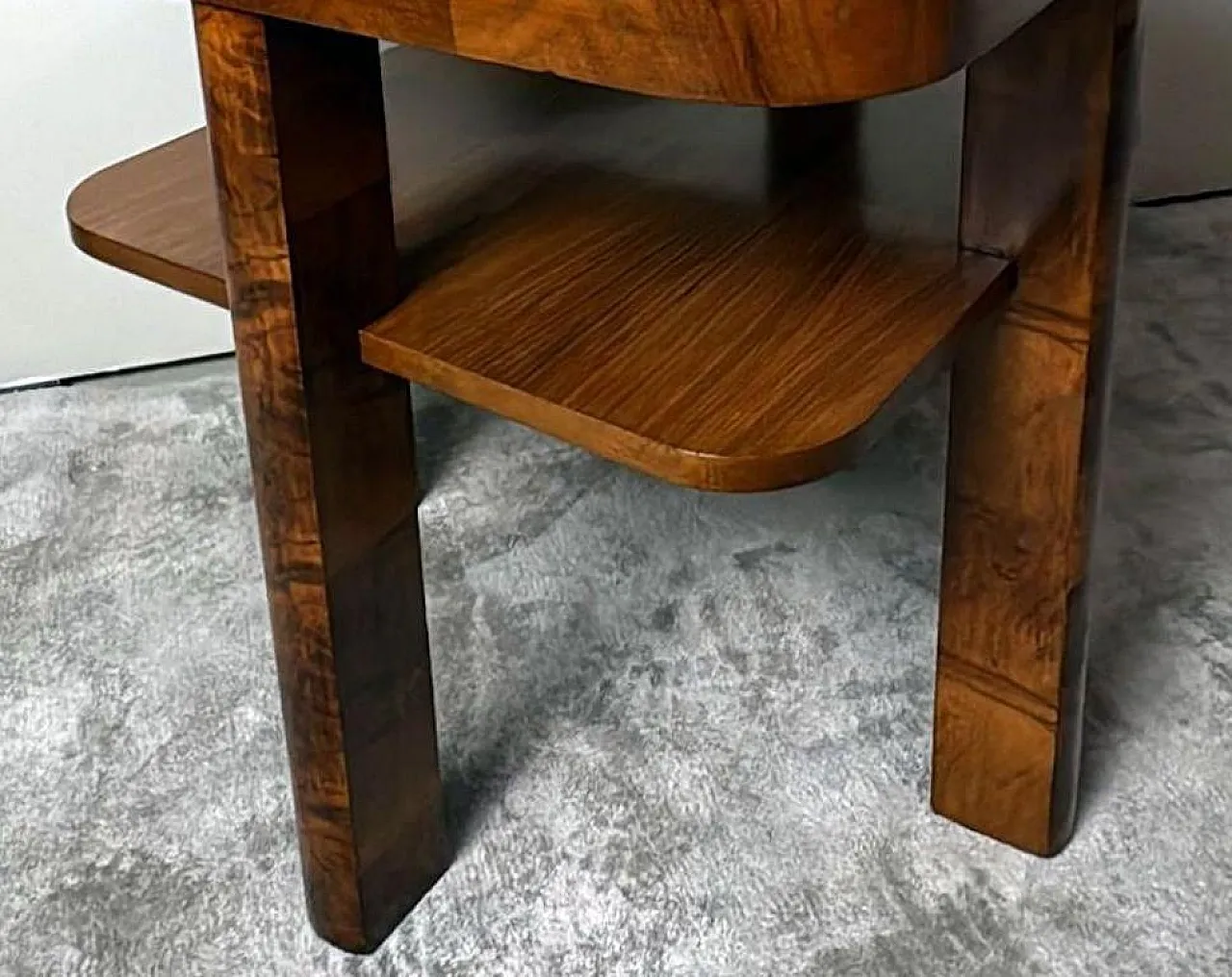 French Art Deco square tea/coffee table, 1930s 14