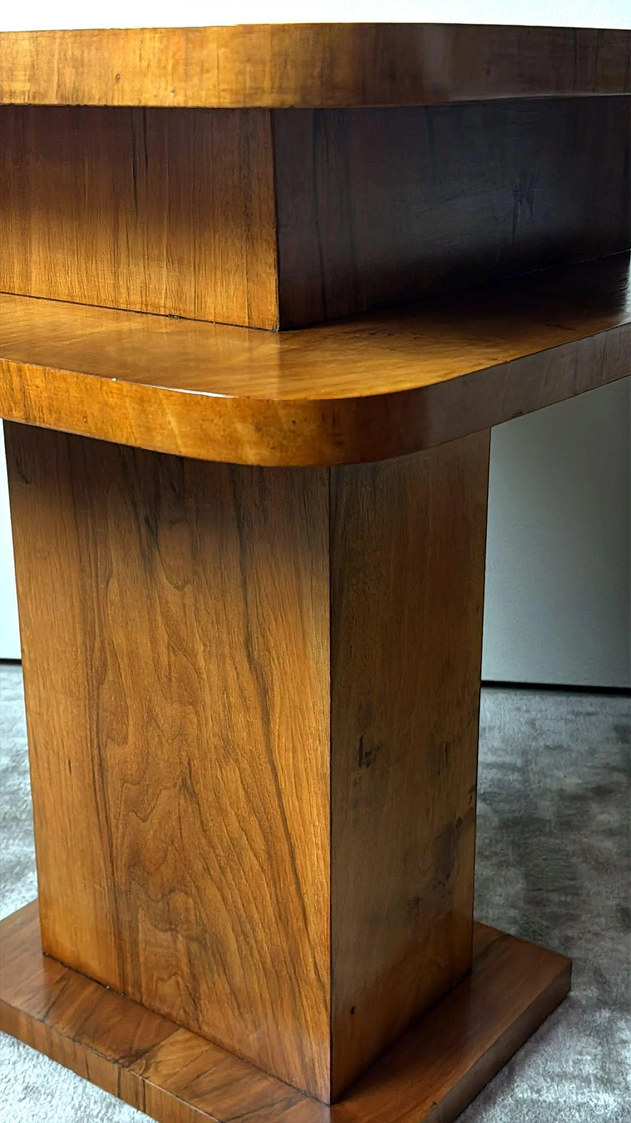 French Art Deco Square Occasional Table, 1930s 15