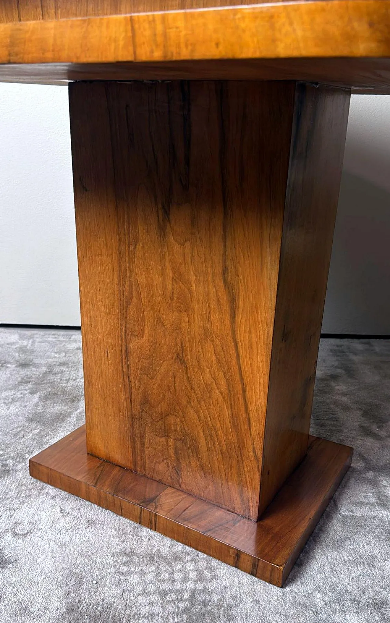 French Art Deco Square Occasional Table, 1930s 17