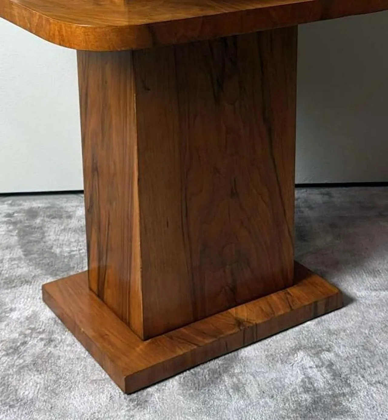 French Art Deco Square Occasional Table, 1930s 18