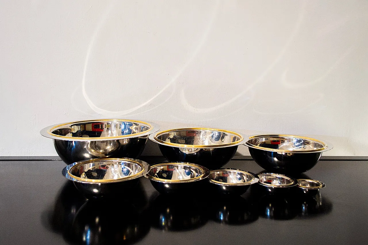 8 Scodelle Planetarium di Liliana Bonomi per Serafino Zani, anni '80 3