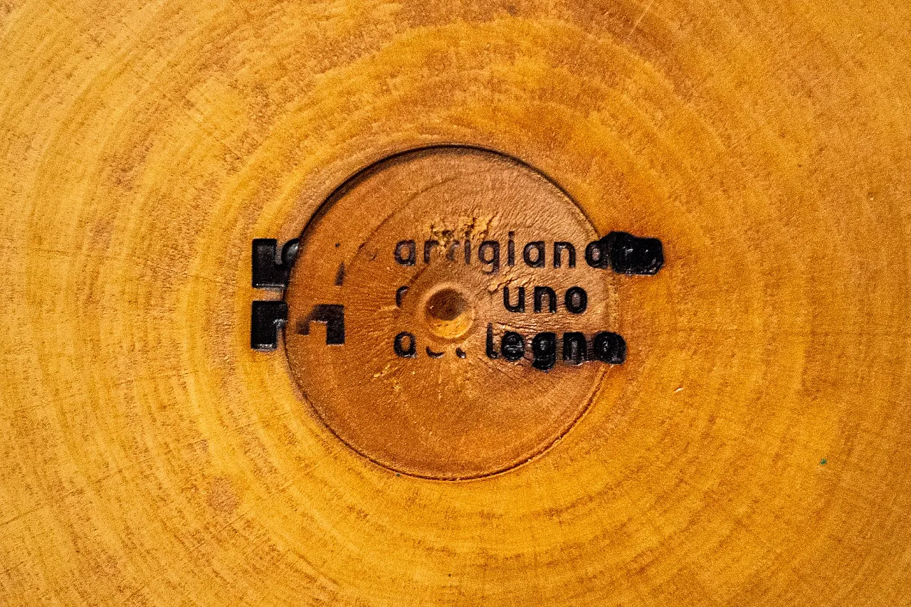 3 Vasi in legno, anni '70 5