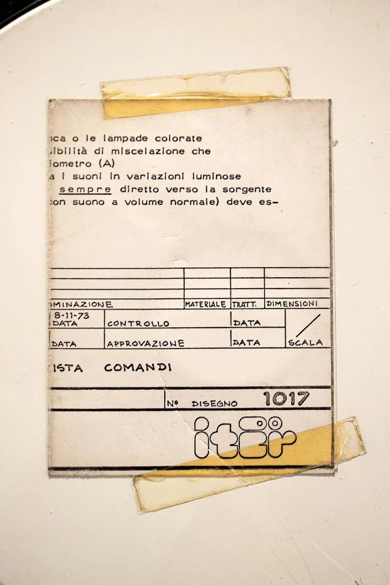 Lampada Favolissima di Oscar Torlasco per Iter Electronica, anni '70 6