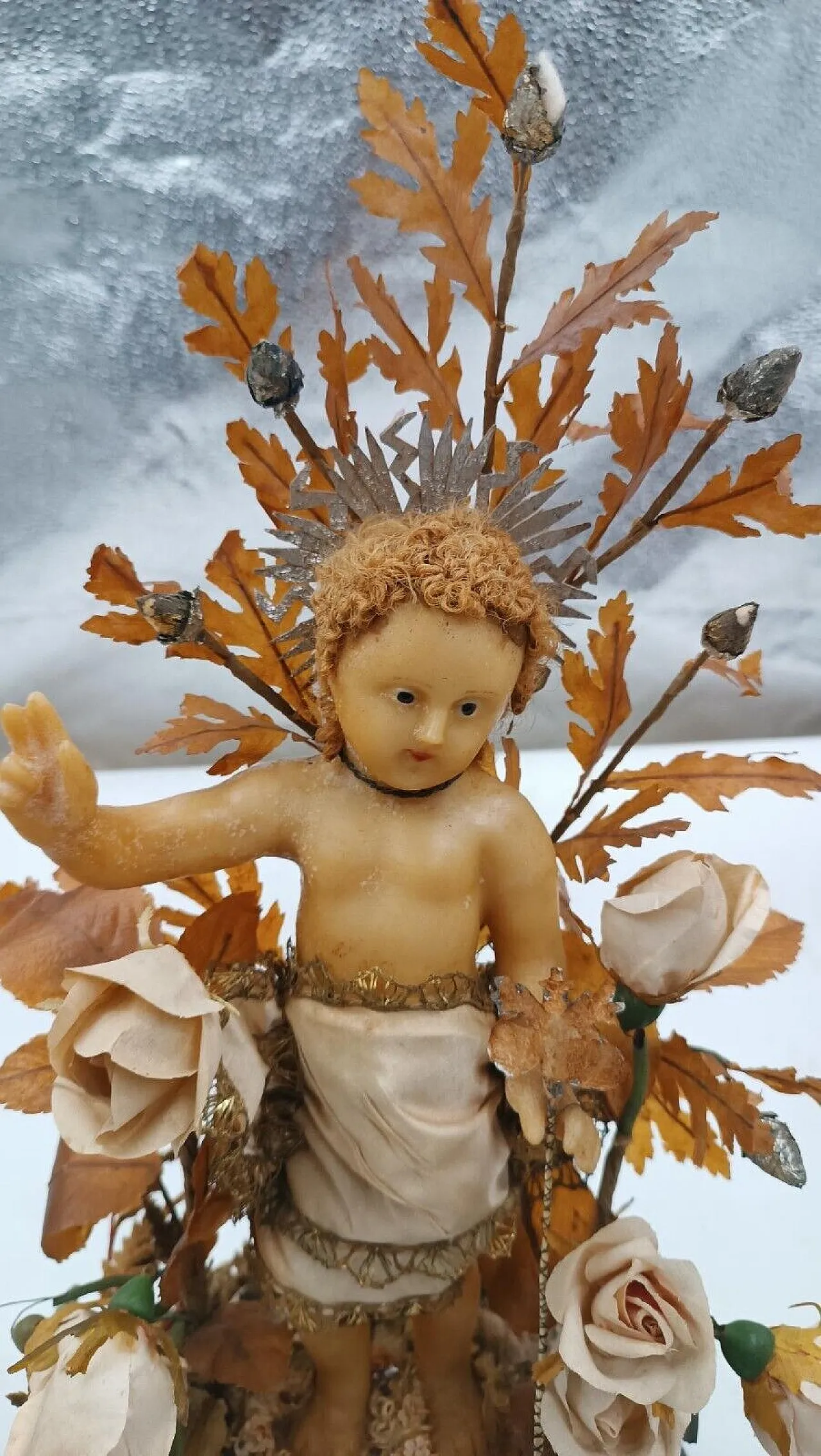 St. John the Child, wax sculpture, 19th century 4