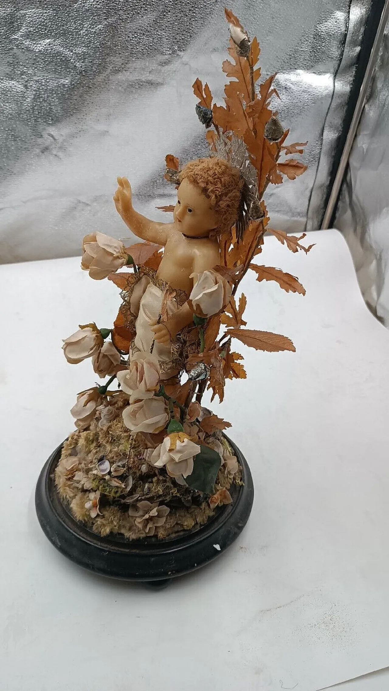 St. John the Child, wax sculpture, 19th century 8