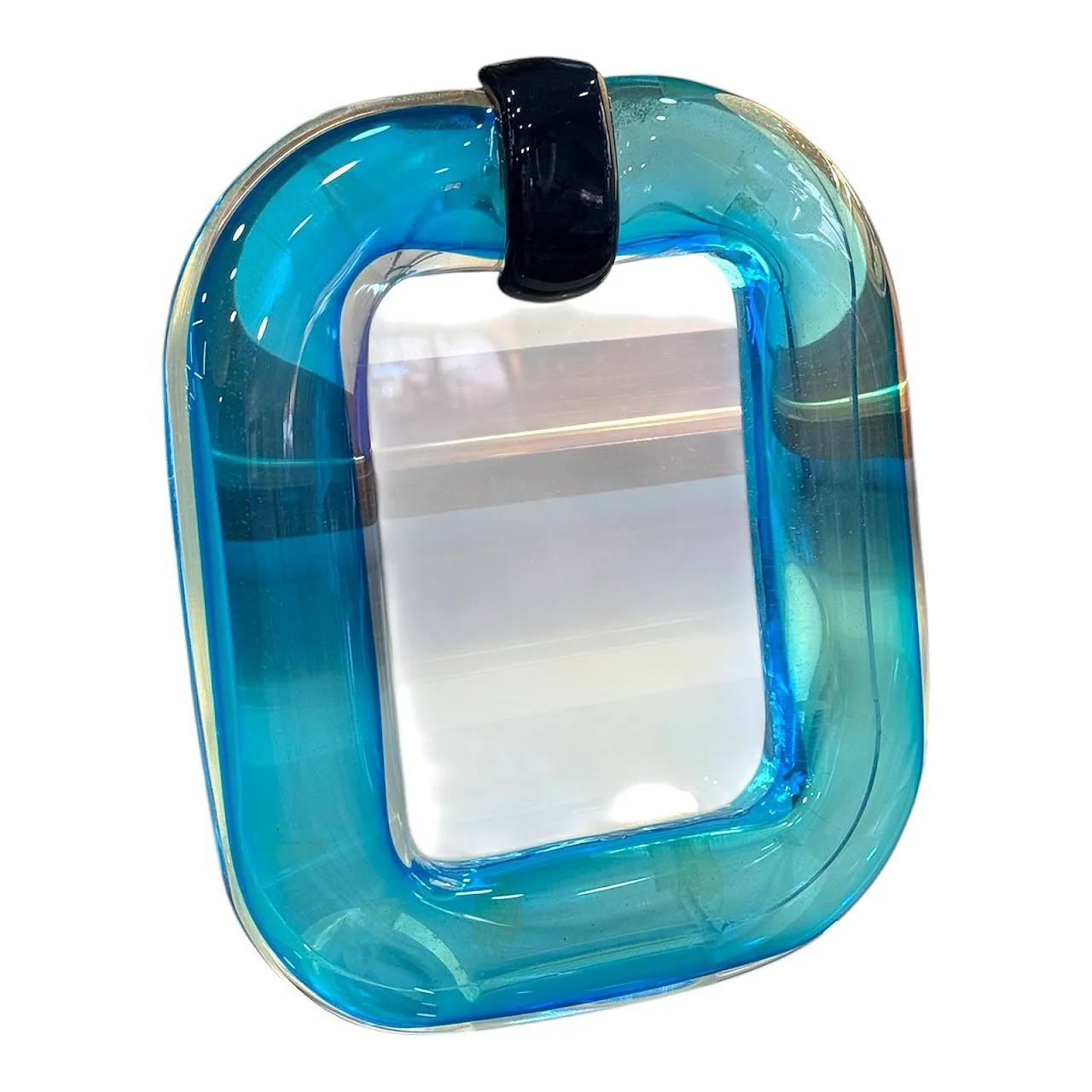 Murano glass frame by Marcello Furlan, 20th century 1