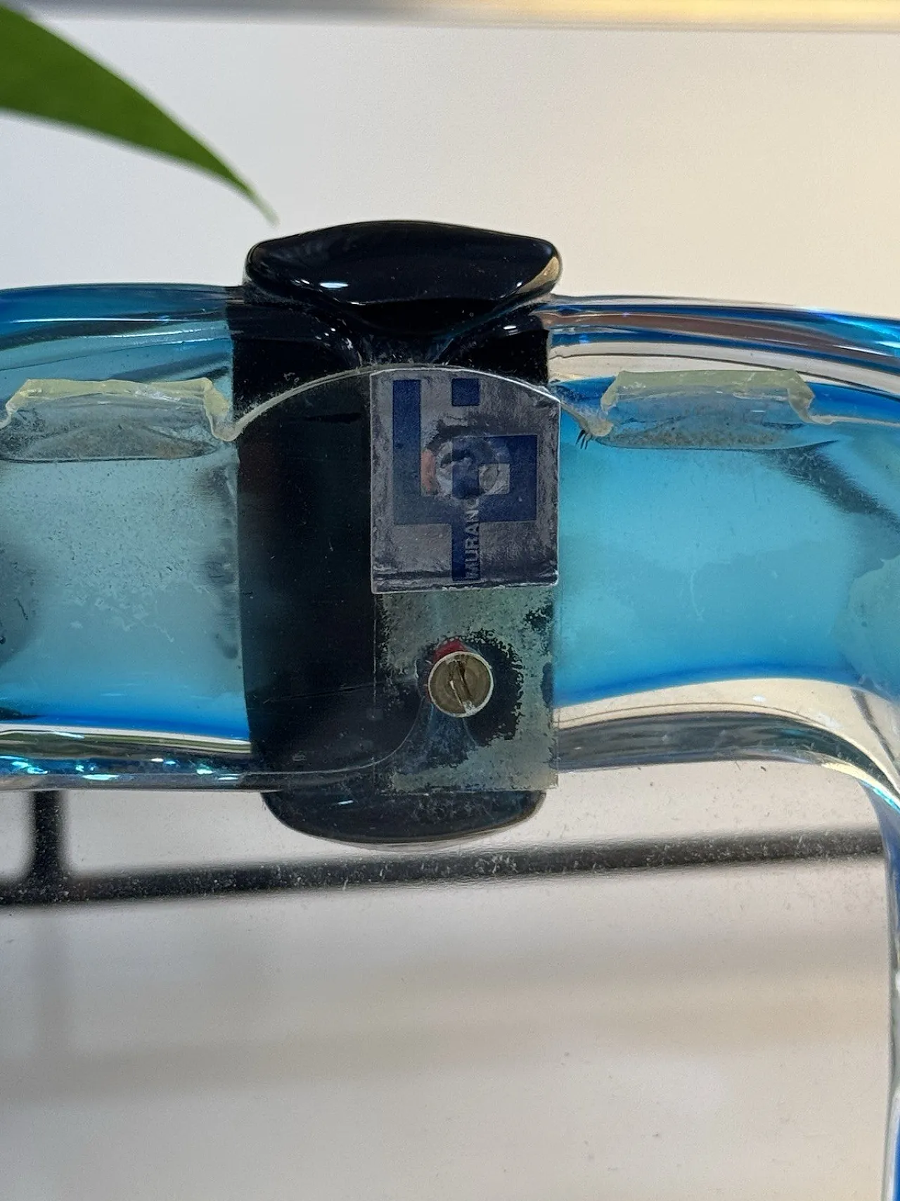 Murano glass frame by Marcello Furlan, 20th century 8