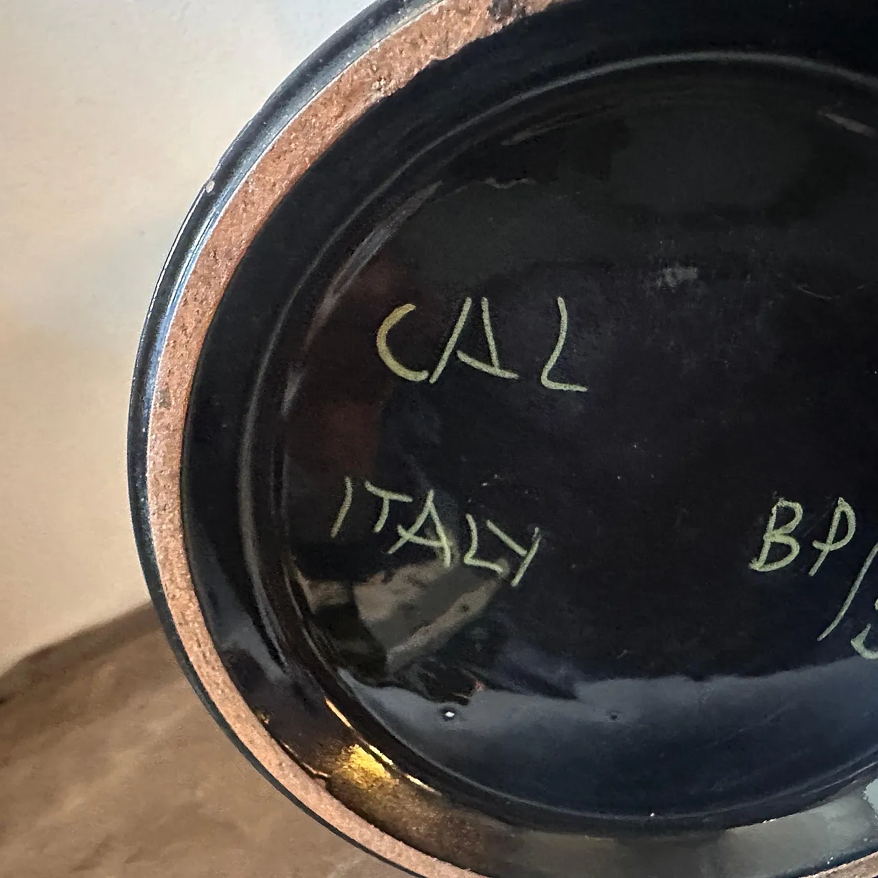 Hand-painted ceramic vase by Gio Ponti, 1960s 5