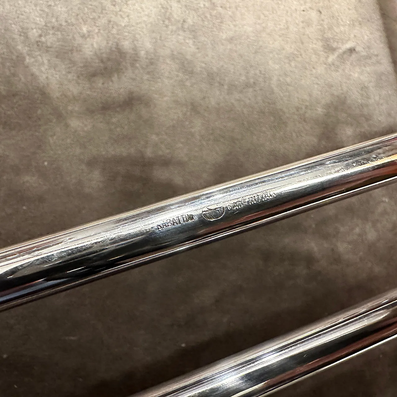 Lino Sabattini's aperitif tray in silver and ceramic, 1980s 4