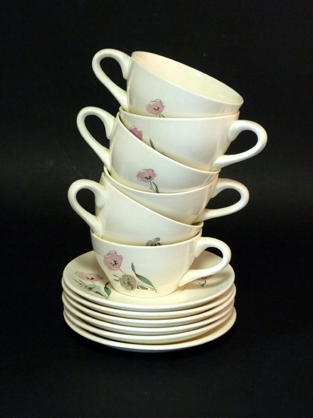 Servizio da tè in ceramica di A. Campi per Verbanum Stone, anni '50 5