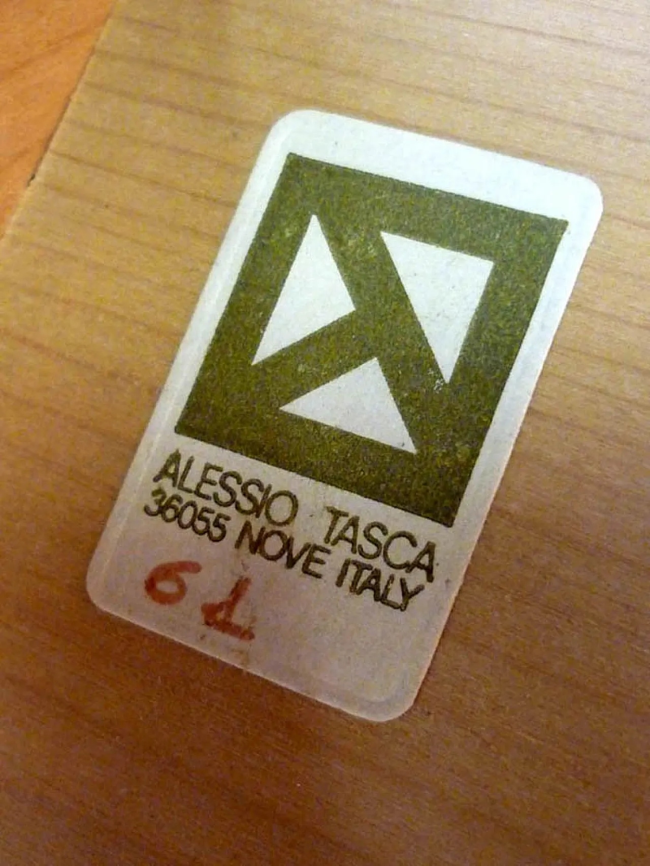 6 Tazze in ceramica di Alessio Tasca, anni '70 8