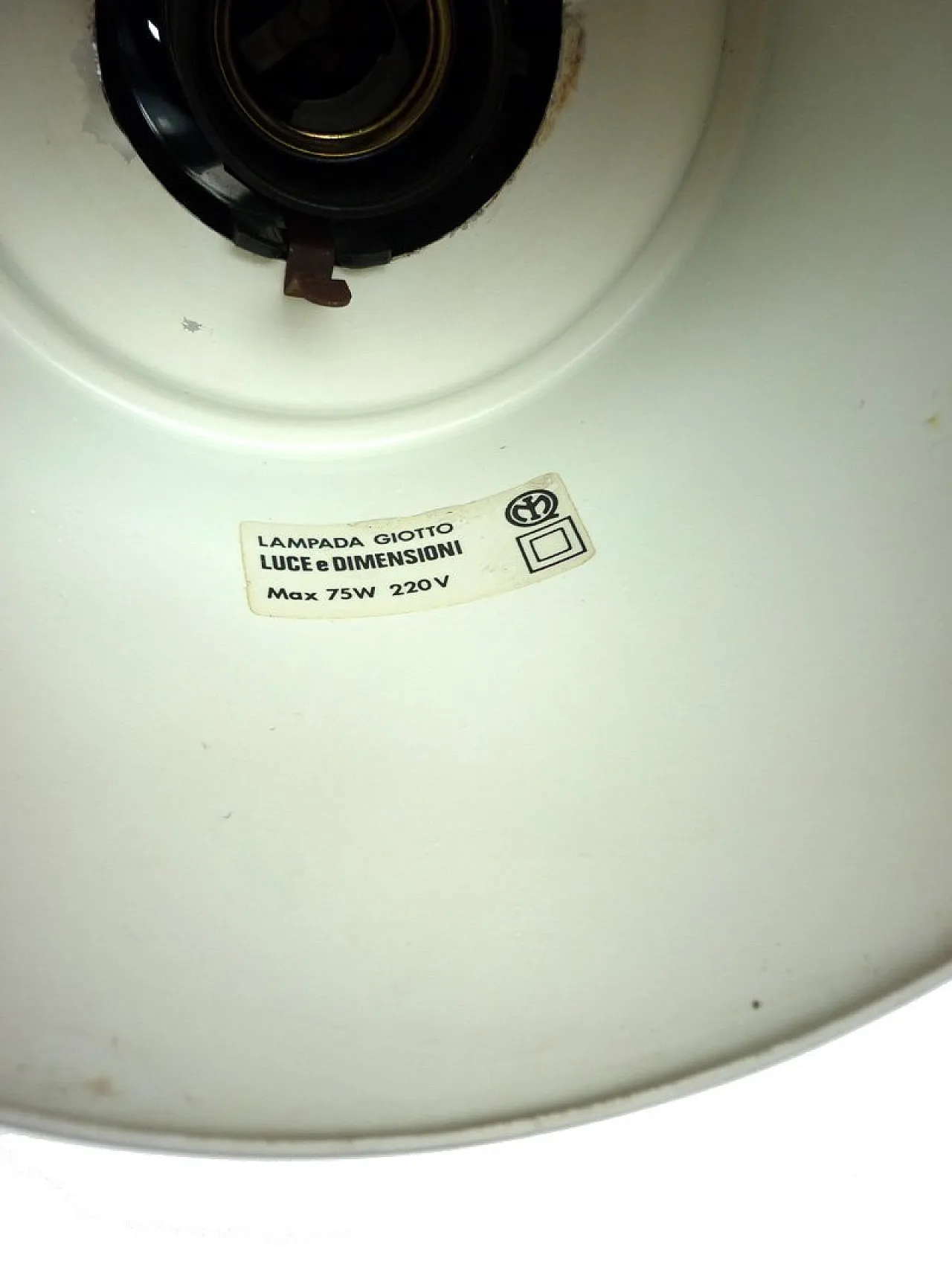 Lampada da tavolo Giotto di Luce e Dimensioni, anni '70 4