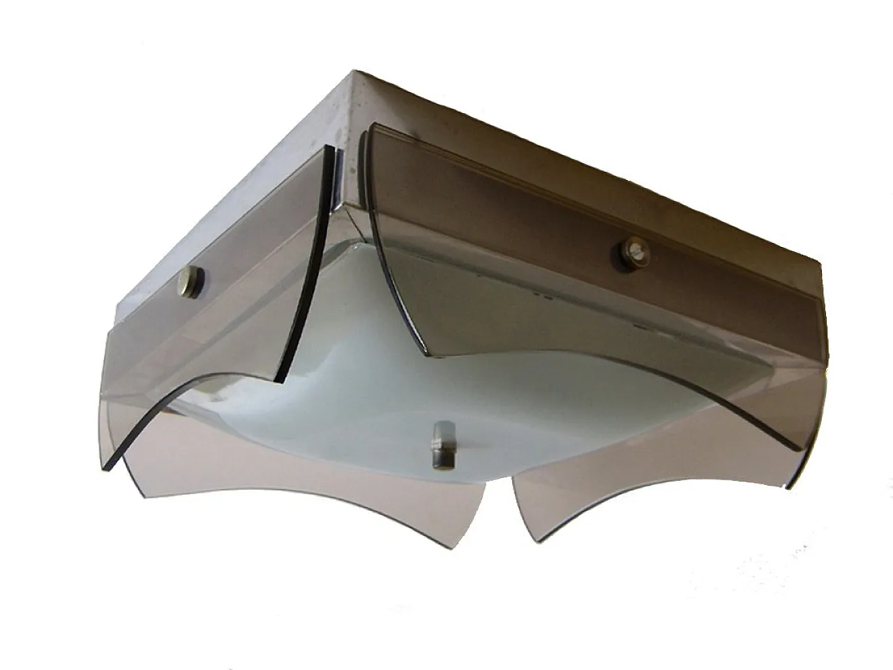 Lampada da soffitto Mid-Century di Fontana Arte, anni '50 1