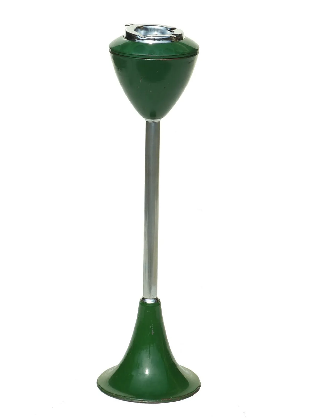 Posacenere Mid-Century verde, anni '50 1