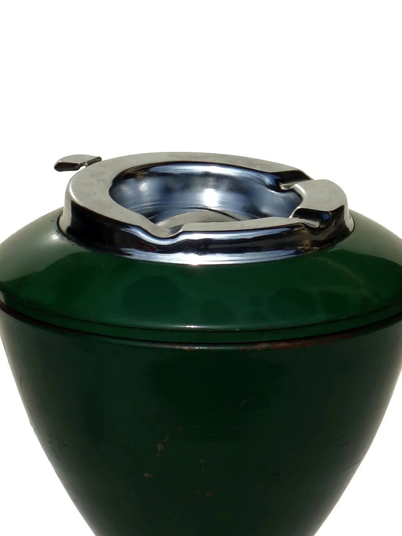 Posacenere Mid-Century verde, anni '50 4