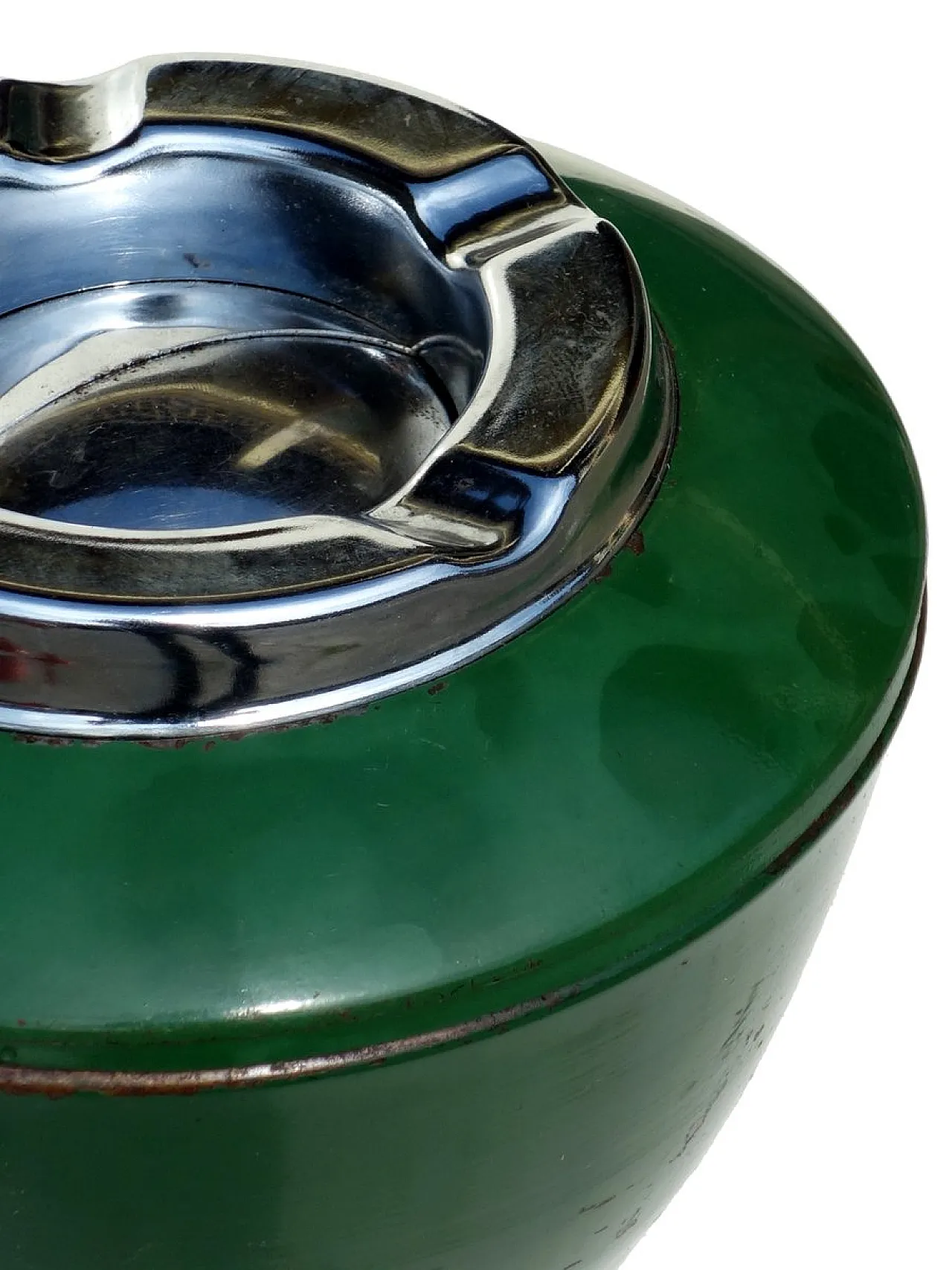 Posacenere Mid-Century verde, anni '50 5