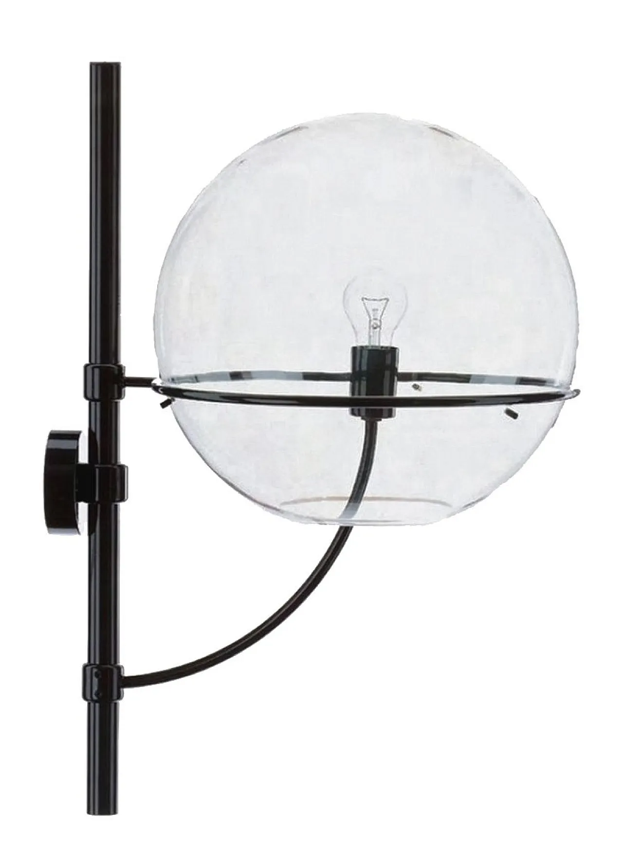 Lampada da parete Lyndon di Vico Magistretti per Oluce, anni '70 1