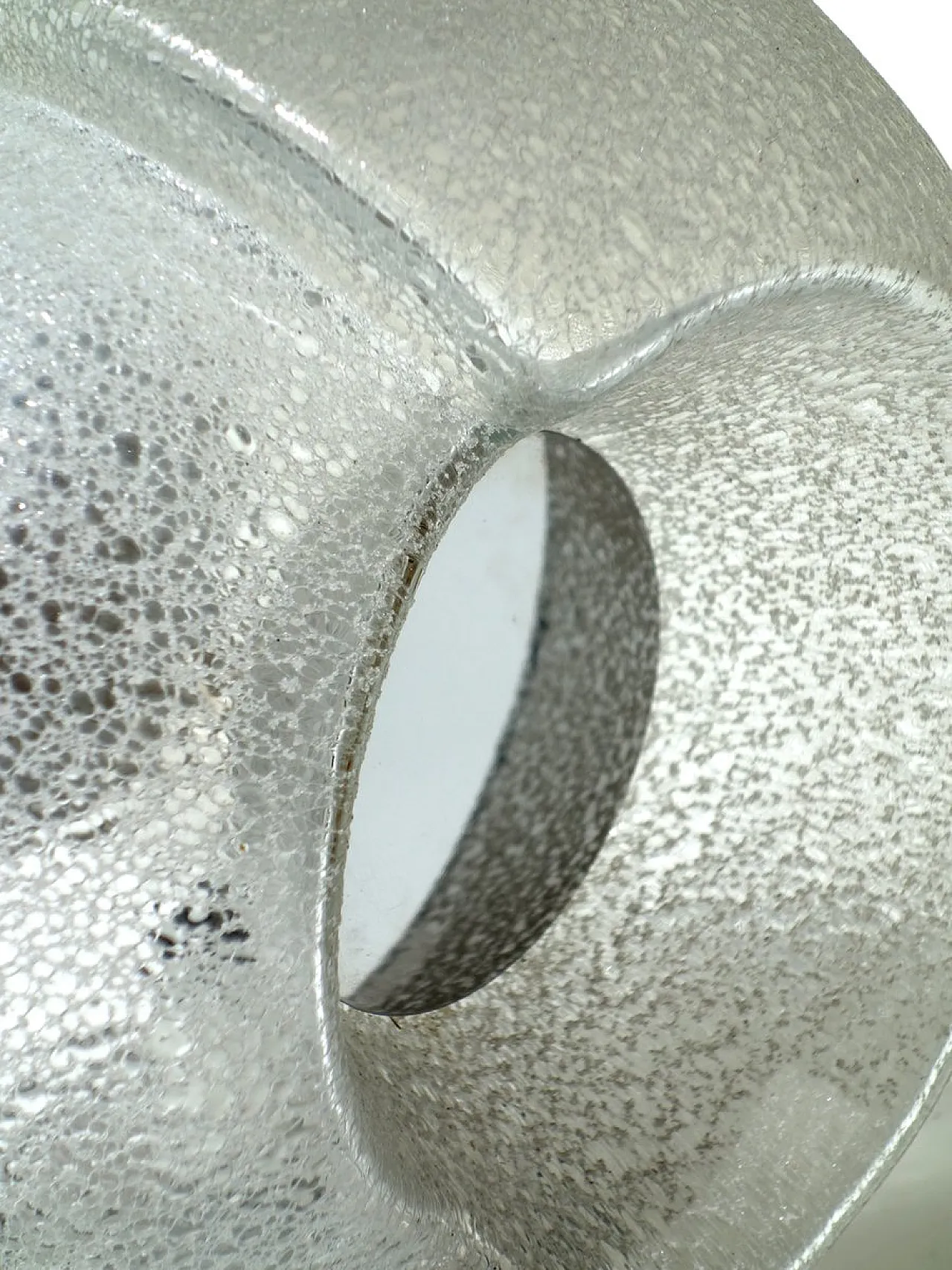 Lampada da tavolo Space Age in vetro di Murano, anni '60 5