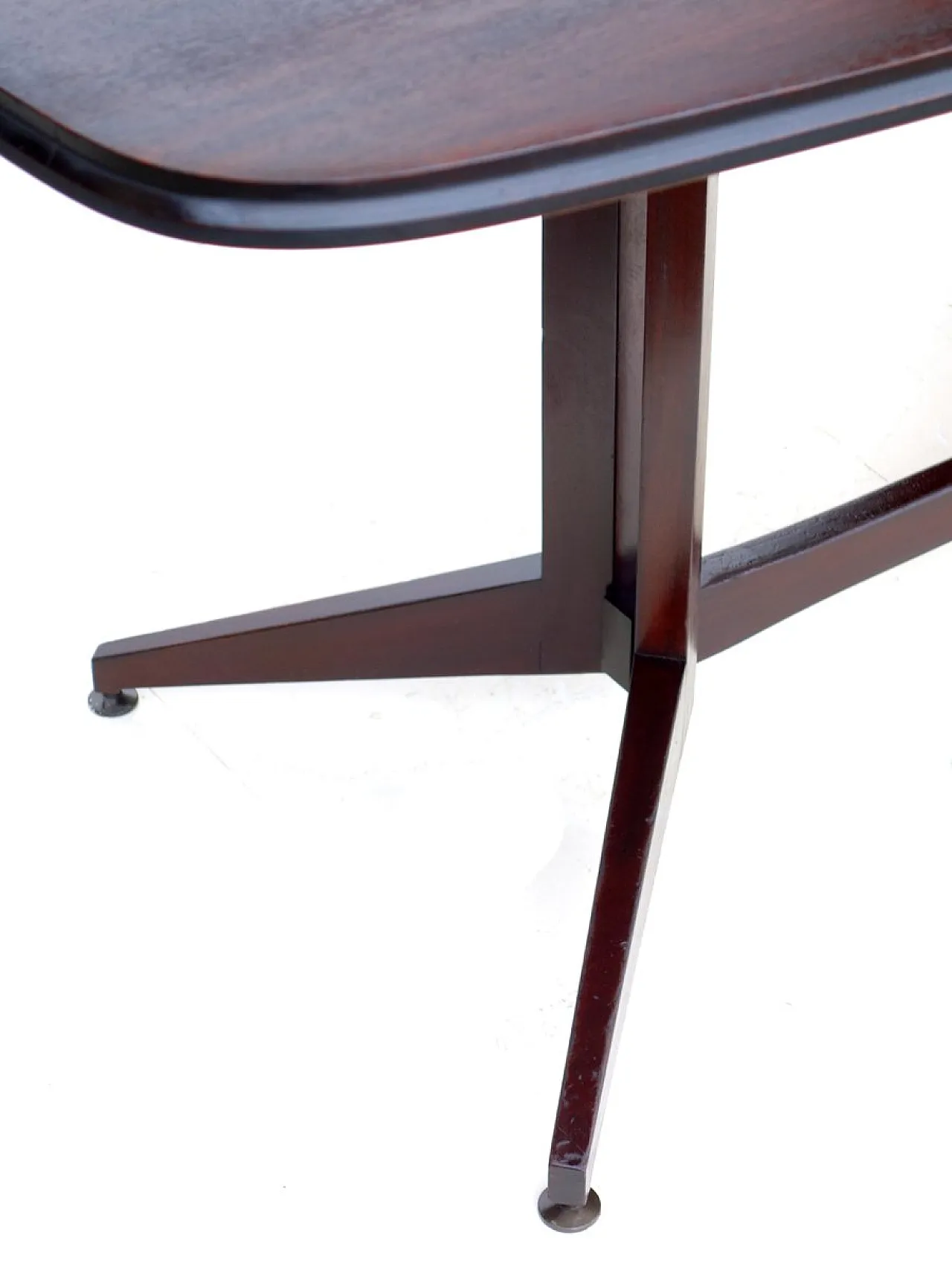 Tavolo da pranzo Mid-Century in palissandro, anni '50 4