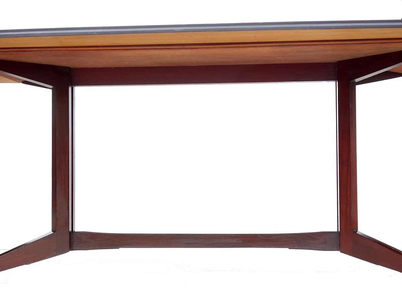Tavolo da pranzo Mid-Century in palissandro, anni '50 5