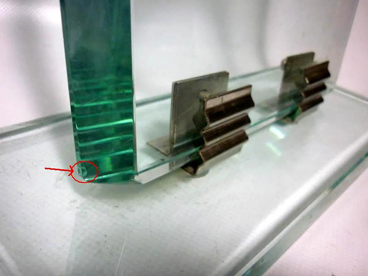 Art Deco crystal photo frame, 1930s 2